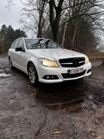 Mercedes C220 CDI HANDGESCHAKELD, Auto's, Achterwielaandrijving, 4 cilinders, Wit, Leder