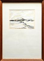 Gemengde Techniek: Landschap. 27x37cm, Ophalen