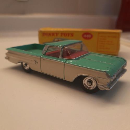 DINKY UK nr.449 :CHEVROLET EL CAMINO*VINTAGE*NEW*1/43, Hobby en Vrije tijd, Modelauto's | 1:43, Nieuw, Auto, Dinky Toys, Ophalen