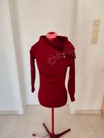 Lange strakke trui, asymmetrische kraag met strass-steentje, Kleding | Dames, Truien en Vesten, Ophalen of Verzenden, Zo goed als nieuw