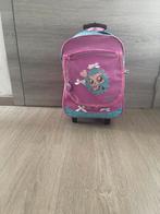 Boekentas / schooltas trolley, Ophalen of Verzenden, Roze, Zo goed als nieuw