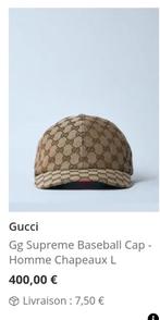 Casquette gucci, Ophalen, Nieuw, Pet