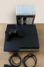 PlayStation 3 Slim – 250 GB (Model CECH-2004B) + controller, Games en Spelcomputers, Spelcomputers | Sony PlayStation 3, Met 1 controller