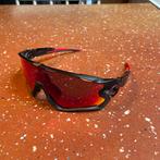Oakley Jawbreaker rood/zwart, Ophalen of Verzenden, Zo goed als nieuw, Oakley, Rood