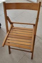 Chaise pliable en bois, Ophalen