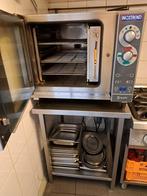 Inox Stoomoven merk Inoxtrend+ Inox onderstel + bakplaten, Elektronische apparatuur, Gebruikt, Oven, 60 cm of meer, Vrijstaand