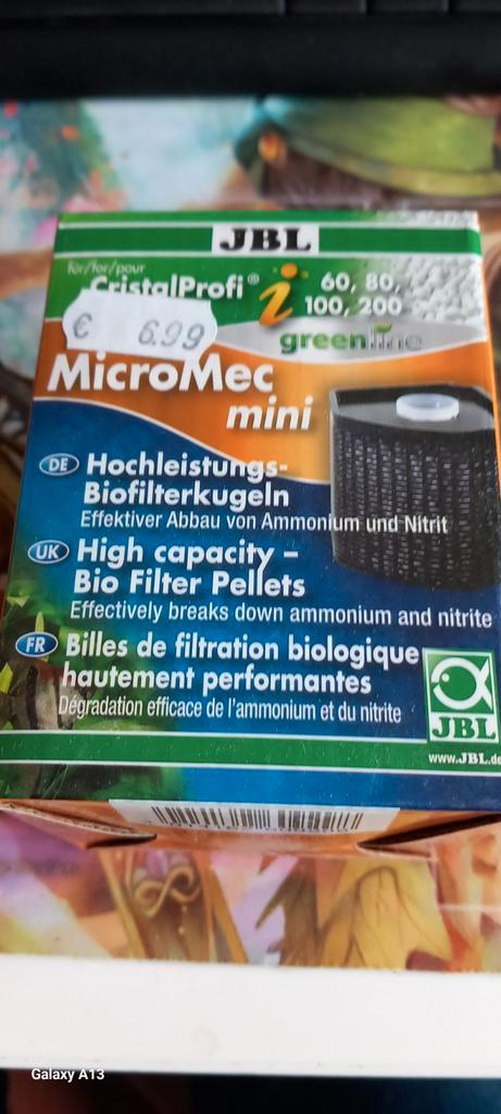Jbl MicroMec, Dieren en Toebehoren, Vissen | Aquaria en Toebehoren, Nieuw, Filter of Co2, Ophalen of Verzenden