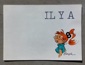 Franquin- Spirou - Gaston - Wenskaart uit 1988 beschikbaar voor biedingen