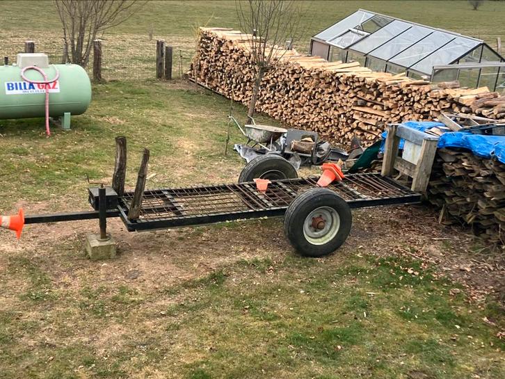 A v wood trailers spreidassen 4 st voor een vriend, Auto diversen, Aanhangers en Bagagewagens, Gebruikt, Ophalen