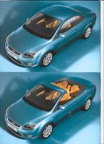 FORD FOCUS COUPE_CABRIO, Boeken, Auto's | Folders en Tijdschriften, Ophalen of Verzenden, Zo goed als nieuw, Ford