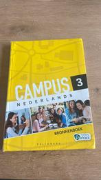 Campus nederlands 3 bronnenboek, Ophalen of Verzenden, Gelezen, Nederlands
