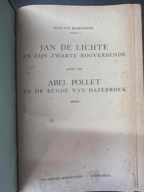 Abraham Hans/Hans van Hoorenbeek-Jan de lichte/Abel pollet, Boeken, Geschiedenis | Nationaal, Gelezen, 20e eeuw of later, Ophalen of Verzenden