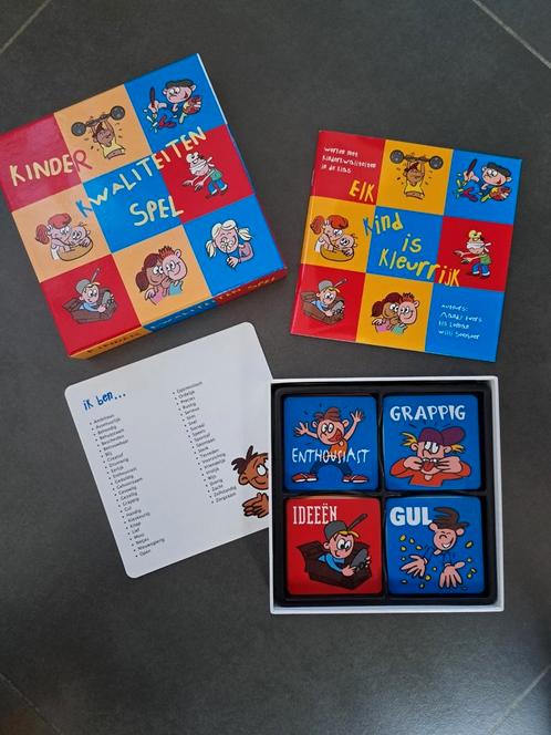 Kinderkwaliteitenspel, Hobby en Vrije tijd, Gezelschapsspellen | Kaartspellen, Nieuw, Ophalen of Verzenden