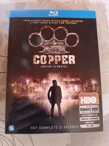 Copper : Complete seizoen 1. 3x bluray  beschikbaar voor biedingen