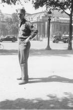 5 repro foto's - Amerikaanse GI in Europa WW2, Verzamelen, Verzenden, Landmacht, Foto of Poster