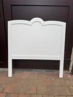 Tete de lit bois blanche pour lit 1 place, Maison & Meubles, 90 cm, Enlèvement, Une personne, Comme neuf