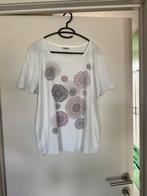 Wit t shirt, merk Damart, maat L, Vêtements | Femmes, T-shirts, Taille 42/44 (L), Manches courtes, Enlèvement ou Envoi, Comme neuf