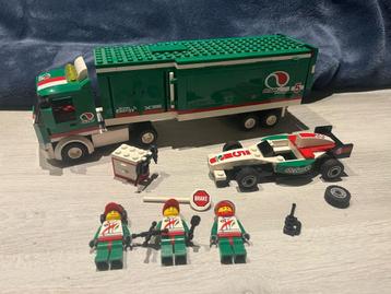 229. Lego City #60025 : Grand Prix Truck - Compleet beschikbaar voor biedingen