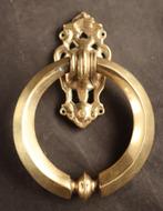 Antieke bronzen deurklopper, Ophalen of Verzenden