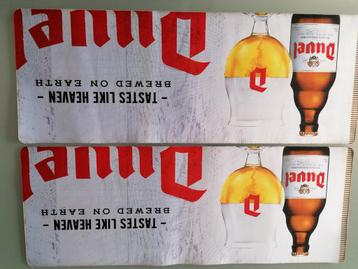 2 mooie afdruip of bar matjes vn het biermerk Duvel  beschikbaar voor biedingen