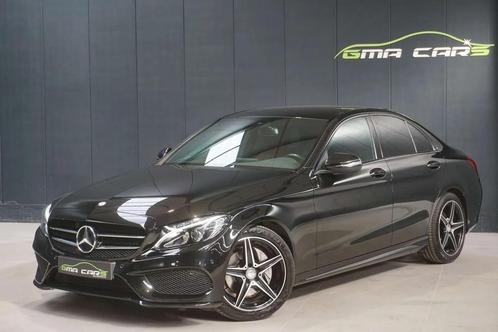 Mercedes-Benz C-CLASS 200 d AMG Pack Automaat-Navi-Leder-Cam, Auto's, Mercedes-Benz, Bedrijf, Te koop, C-Klasse, ABS, Airbags
