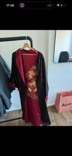 Badjas - Kimono rood en zwart, Kleding | Dames, Ophalen, Rood, Nachtkleding