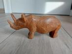 Houten neushoorn Congo jaren 70/80, Antiek en Kunst, Ophalen of Verzenden