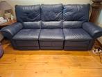 echt lederen 3zit en 1 zit. in 3 zit zijn 2 relaxen, Huis en Inrichting, Zetels | Zetels, Ophalen, Gebruikt