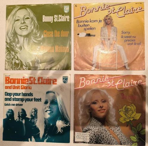 Bonnie St. Claire - 4 singles, Cd's en Dvd's, Vinyl Singles, Gebruikt, Single, Overige genres, 7 inch, Ophalen of Verzenden