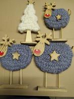 houten groot kerstbeeld met wol, splinternieuw, Diversen, Kerst, Ophalen of Verzenden, Nieuw