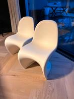 Verner Panton kinderstoel wit, Huis en Inrichting, Ophalen, Kunststof, Twee, Wit