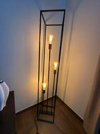 Design Staande Lamp –Zwart Industrieel/Loft Stijl, Huis en Inrichting, Lampen | Vloerlampen, Ophalen, Zo goed als nieuw, Metaal
