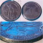 België 50 frank zilver Leopold III Frans 1935 EXPO - super!, Zilver, Ophalen of Verzenden, Losse munt, Zilver