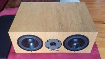 Enceinte centrale Pylon Audio Diamond Center, 60 à 120 watts, Comme neuf, Enlèvement, Haut-parleur central