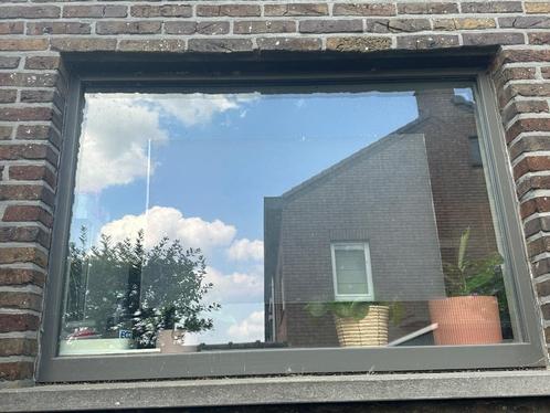 PVC raam, dubbelglas 1,1waarde, kwartsgrijs, 2019, Doe-het-zelf en Bouw, Glas en Ramen, Zo goed als nieuw, Gevelraam of Ruit, 80 tot 120 cm