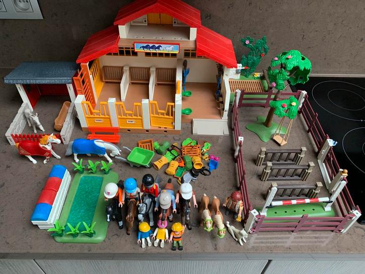 École d'équitation Playmobil, Enfants & Bébés, Jouets | Playmobil, Comme neuf, Enlèvement ou Envoi