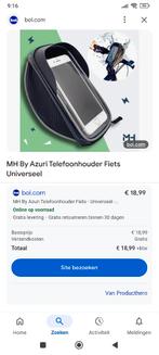 Telefoonhouder fiets  waterdicht, Télécoms, Supports de téléphone, Enlèvement, Comme neuf, Vélo