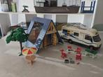 Playmobil Zomerhuis 3230 met Mobilhome, Enfants & Bébés, Jouets | Playmobil, Enlèvement ou Envoi, Utilisé, Ensemble complet