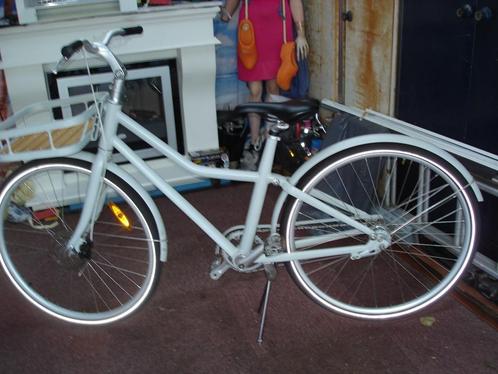 SLADDA Unisex Fiets 'City Bike Deluxe, Fietsen en Brommers, Fietsen | Dames | Damesfietsen, Zo goed als nieuw, Overige merken