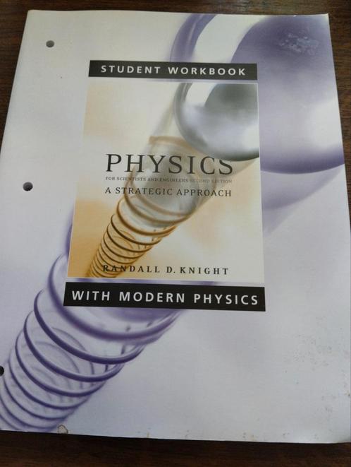 Physics student workbook isbn 978-0-321-51357-1, Boeken, Informatica en Computer, Nieuw, Ophalen of Verzenden