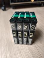 Maxell XLII 90 min verzegeld (4 stuks), Ophalen of Verzenden, Nieuw in verpakking, 2 t/m 25 bandjes, Onbespeeld