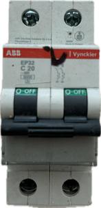 ABB VYNCKIER stroomonderbreker, Doe-het-zelf en Bouw, Ophalen of Verzenden, Gebruikt, Overige typen