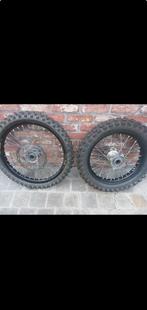 Voor en achter wiel enduro, Motoren, Ophalen, Gebruikt