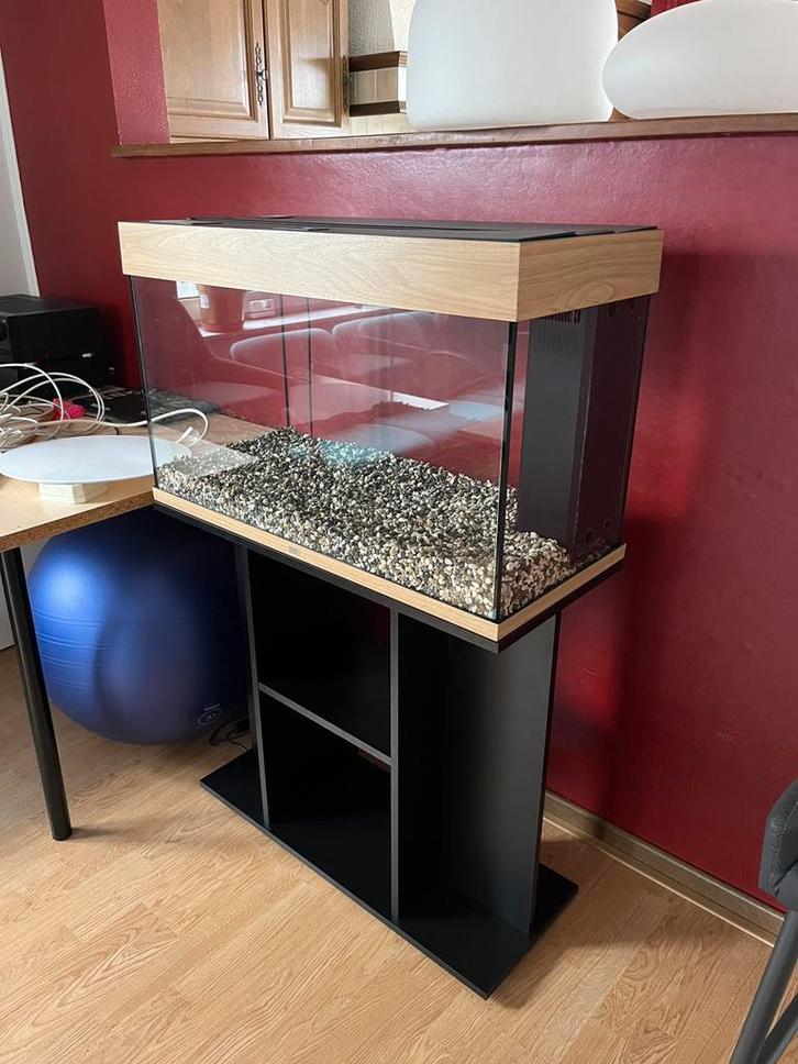 Aquarium Juwel Rio 125 inclusief meubel, Dieren en Toebehoren, Vissen | Aquaria en Toebehoren, Gebruikt, Leeg aquarium, Ophalen