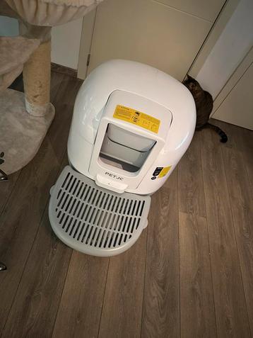 Automatische zuiverende kattenbak 