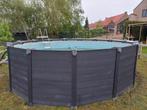 Zwembad intex 4m78 x 124 cm hoog, Tuin en Terras, Zwembaden, 120 cm of meer, Gebruikt, Rond, 300 cm of meer