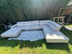 Canapé beige 4m20, Huis en Inrichting, Ophalen, Gebruikt, Minder dan 75 cm