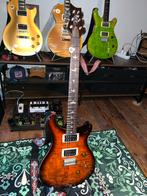 PRS SE Custom 24 Orange Tiger Smokeburst, Muziek en Instrumenten, Snaarinstrumenten | Gitaren | Elektrisch, Ophalen, Zo goed als nieuw