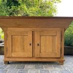 Ancien pétrin en Pitch Pin avec armoire et coffre, Moins de 100 cm, Comme neuf, 100 à 150 cm, Enlèvement