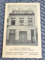 VILLA ADOLPHE  Nieuwpoortsesteenweg 649 Oostende, Verzamelen, Ophalen of Verzenden, 1920 tot 1940, Ongelopen, West-Vlaanderen